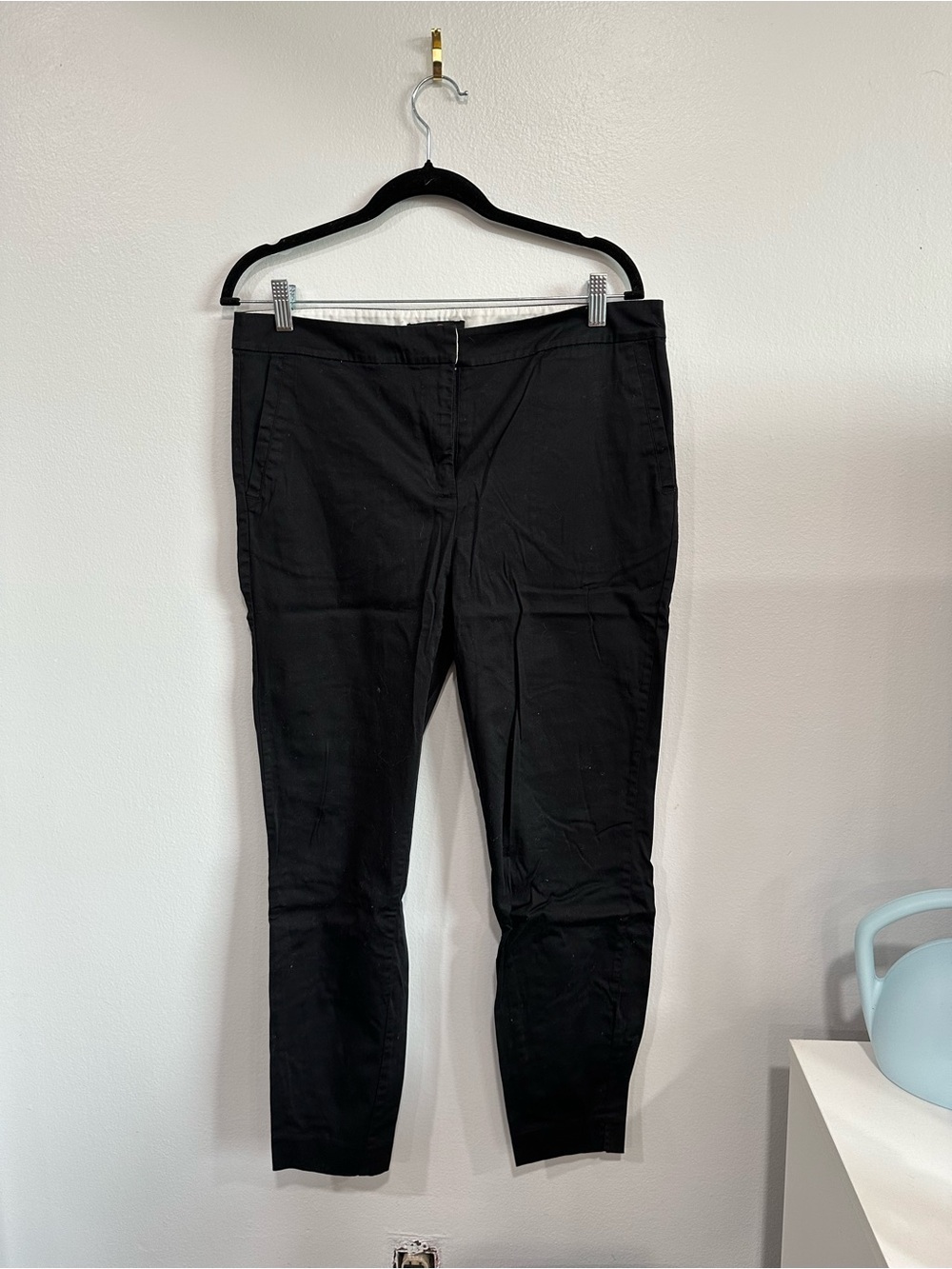 Love and Rise Black Skinny Ankle Pants Size 29 Stretch Cotton